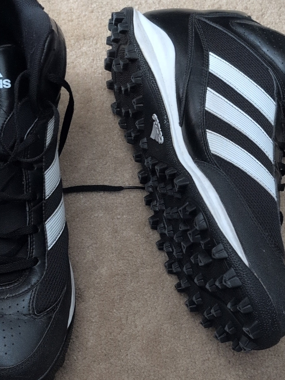 Adidas Men’s Black/White Turf Shoes